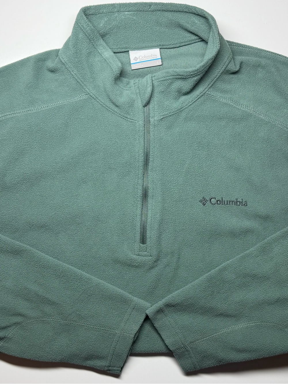 Columbia Men’s Klamath Range II Half Zip‎ Microfleece Pullover Jacket Green L